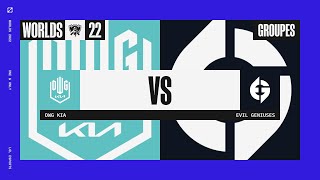 Worlds 2022 - Group Stage - D4 - DK vs EG