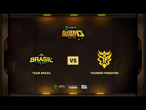 Team Brazil vs Thunder Predator, Monster Energy DOTA Summit 13: NA bo2 game 1 [eiritel & CrystalMay]