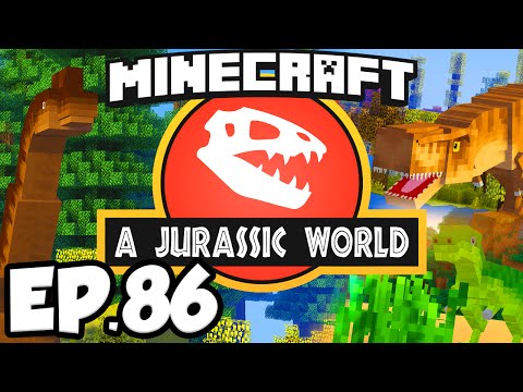 TheWaffleGalaxy - Jurassic World: Minecraft Modded Survival Ep.86 - NEW DINOSAURS!!! (Dinosaurs Modpack)