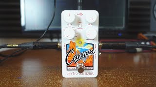 Video thumbnail for Electro Harmonix Canyon Delay & Looper - 10 fantastic delay sounds! by Antoine Michaud