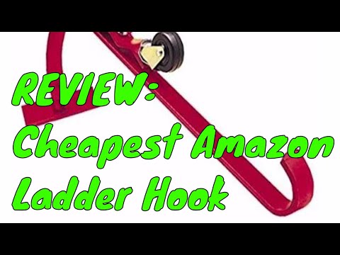 REVIEW: Cheapest AMAZON Ladder Hook