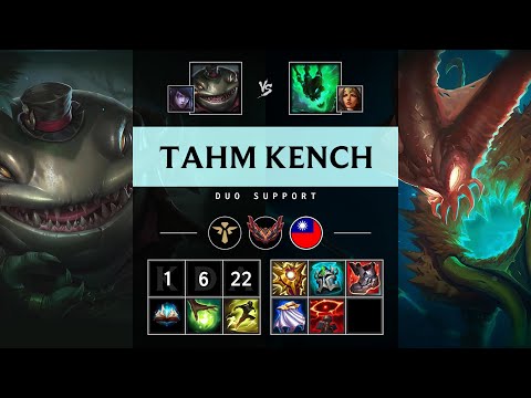 Tahm Kench Support vs Thresh - TW Grandmaster Patch 25.14