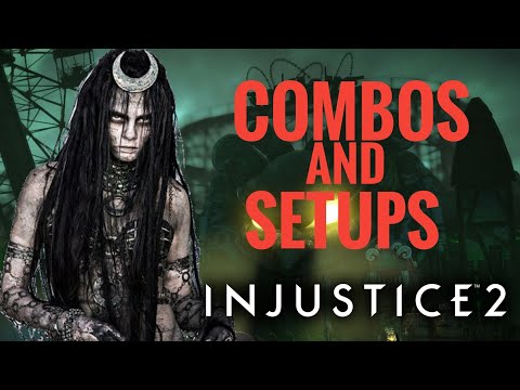 Injustice 2 ENCHANTRESS COMBOS AND SETUPS