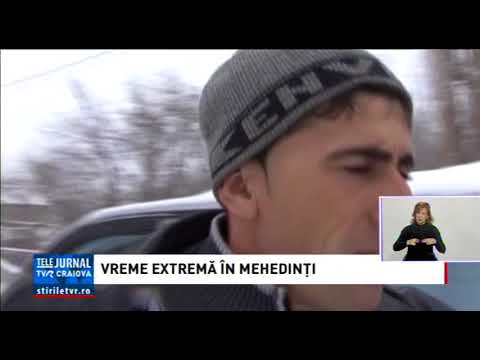 VREME EXTREMĂ ÎN MEHEDINŢI