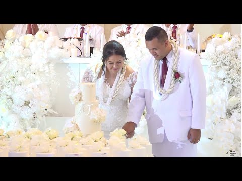 Beautiful Wedding Reception Celebrating Newlyweds Mr & Mrs Tafatolu and A'aone Malifa Tapaleao