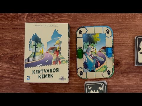 Kertvárosi kémek szabálymagyarázó - Petra Játékszabály Videói