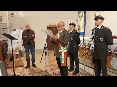 Tortoreto. Pietra d'inciampo a Barcaroli: il saluto del Sindaco, Domenico Piccioni