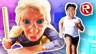 ESCAPING THE TEACHER! | Roblox