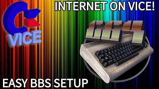 C64 Vice Emulator BBS Setup Guide #c64 #commodore64 #vice 