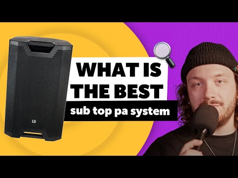 Which sub top PA should I buy? The only video you need to see! PA System Sound Demo
