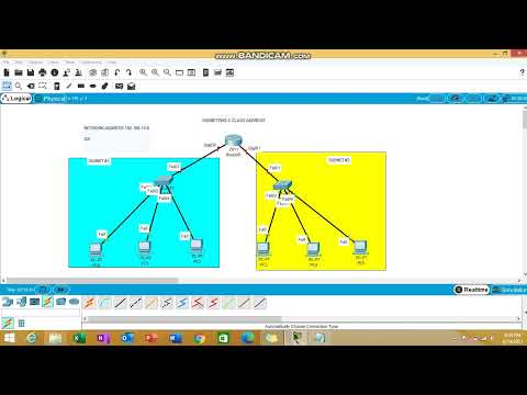 Subnetting Practice Example: Class C Address (Simulation in Cisco Packet Tracer)