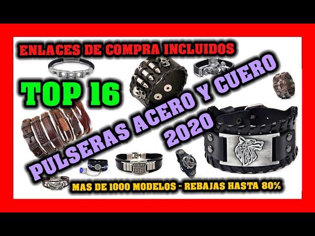 Vídeo relacionado con JIYIN Pulsera de Cuero Punk Rock, 4 Piezas Con Tachuelas Para Hombres y Mujeres, Estilo Años 80 Emo Grunge, Ajustable