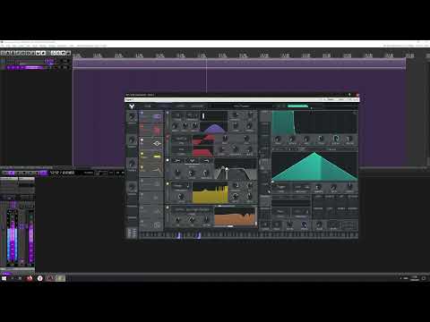 Forcing a saw sound like an industrial atmosphere