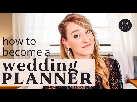 How to Become a WEDDING PLANNER