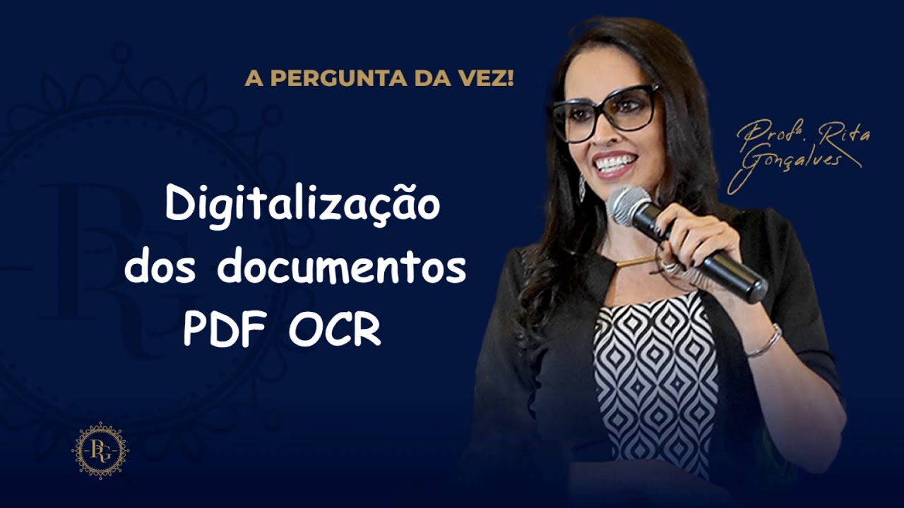 💡 Como é a digitalização dos documentos PDF OCR?