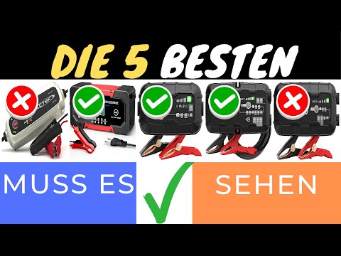 **DIE 5 BESTEN INTELLIGENTEN 12V AUTOBATTERIE-LADEGERÄTE 2025 🚗🔋**