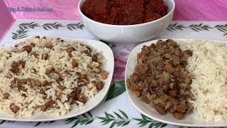 RICE & BEANS RECIPE | HOW TO COOK NIGERIAN RICE & BEANS 2 WAYS | HONEY BEANS & RICE