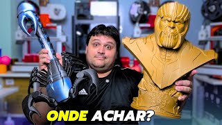 COMO ENCONTRAR OS MELHORES ARQUIVOS EM STL PRA VOCÊ BAIXAR DE FORMA SIMPLES E FÁCIL