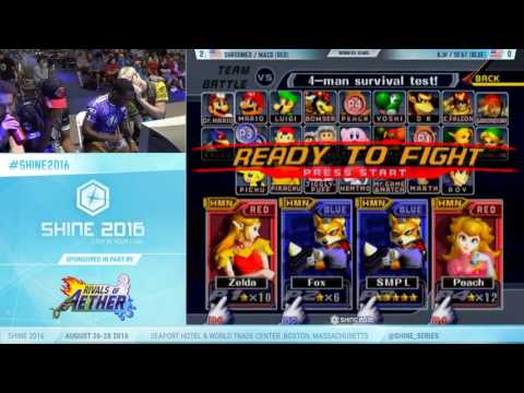 Shine 2016 - MacD/Shroomed vs KJH/SFAT SSBM Doubles WS