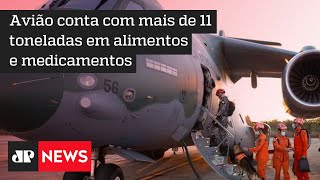 Governo envia avião com doações em ajuda humanitária para a Ucrânia