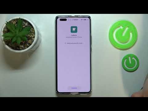 HUAWEI Nova 10 How to Change Screen Timeout to Never | Caffeine App