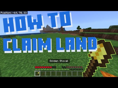Public Bedrock And Java Minecraft SMP Claiming Land Tutorial