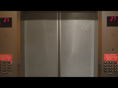 Beautiful Otis High Rise Summit Elevators - GSR Hotel - Reno, Nevada