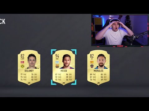 I PACKED MESSI IN AN 80+ PLAYER PICK!! INSANE PACK OPENING! #FIFA20 ULTIMATE TEAM