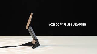 MSI AX1800 WiFi USB Adapter Unboxing | Networking