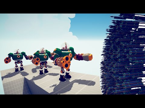 JOLLY BOT vs ALL RANGED UNITS Tabs - Totally Accurate battle Simulator