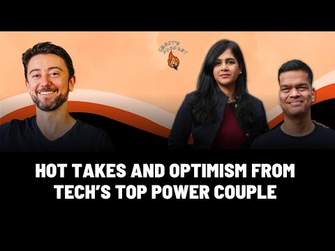 Hot takes and techno-optimism from tech’s top power couple | Sriram and Aarthi