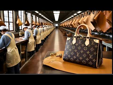 Inside the Louis Vuitton Factory: From Raw Leather to $5,000 Handbag