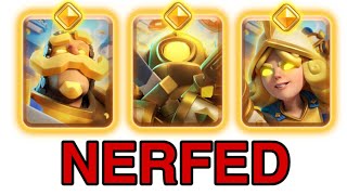 Clash Royale Already Nerfed the Heroes! - Deck Guide by Boss