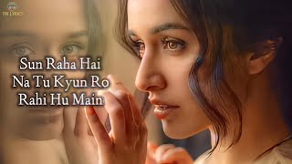 Sun Raha Hai Na Tu (LYRICS) - Shreya Ghoshal  Shra