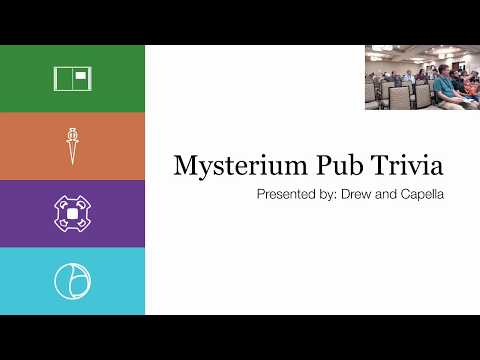 Mysterium 2017 - Pub Trivia