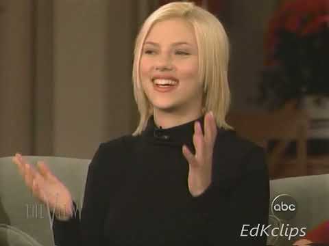 Scarlett Johansson "Girl with the pearl earring" The View - Dec. 2003