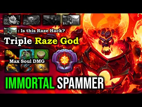HOW to Raze Like a 9K SF Spammer Ez Counter Tanker with Max Soul Satanic IMBA Master Tier DotA 2
