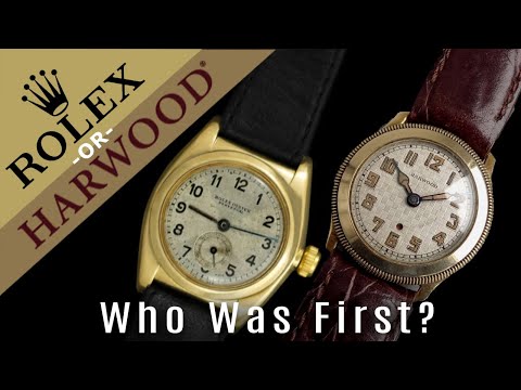 ¿Rolex o Harwood? ¿Quién fabricó el primer reloj de pulsera automático?
