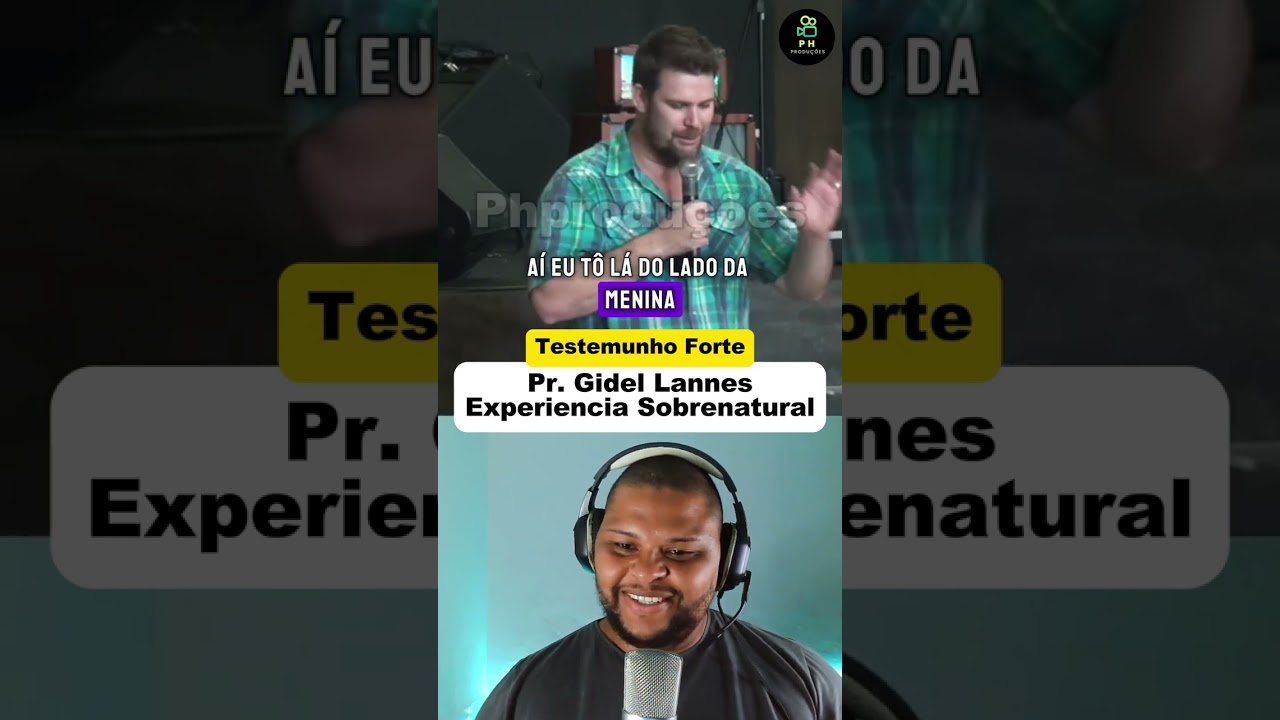 ESSA EXPERIÊNCIA SOBRENATURAL É DE ARREPIAR 😱 PASTOR GIDEL LANNES 😭 TESTEMUNHO FORTE ✅✔️
