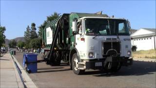 Waste Management Garbage Trucks