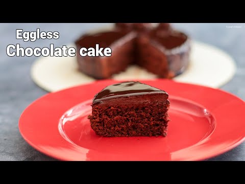 Eggless Chocolate cake | Moist Chocolate Cake Recipe | Basic chocolate cake | Sowji's Kitchen