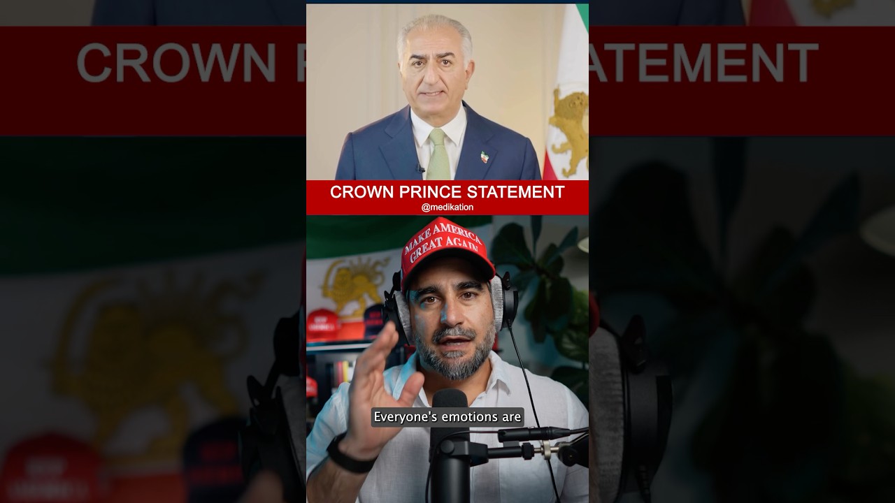 Crown Prince Reza Pahlavi’s message to the Iranian people