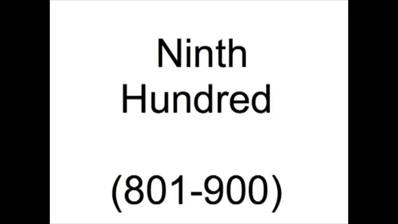 Fry Sight Words 1 1000 1 minute per 100 WITH sound 12 - 801-900