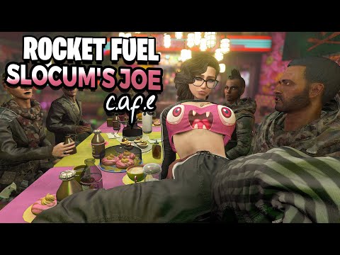 Fallout 4 - ROCKET FUEL - SLOCUM'S JOE CAFE GRAND OPENING - Bleachers 2 - Diamond City DLC Mod