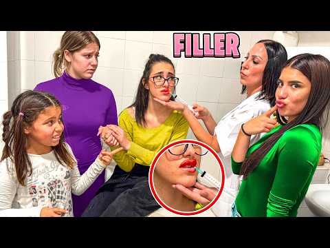 HO FATTO LE LABBRA GIGANTI MI CACCIANO DA CASA!