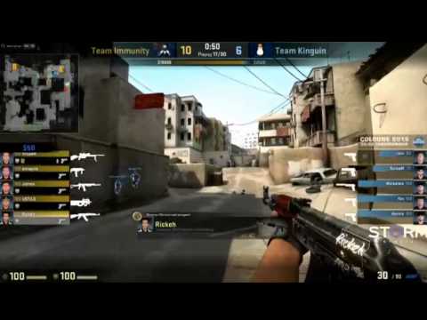 CS:GO Team Immunity vs Team Kinguin ESL One Cologne 2015