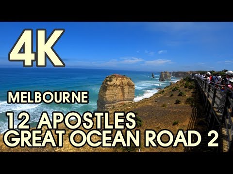 【4K UHD MELBOURNE AUSTRALIA】Great Ocean Road Journey 2 - Twelve Apostles