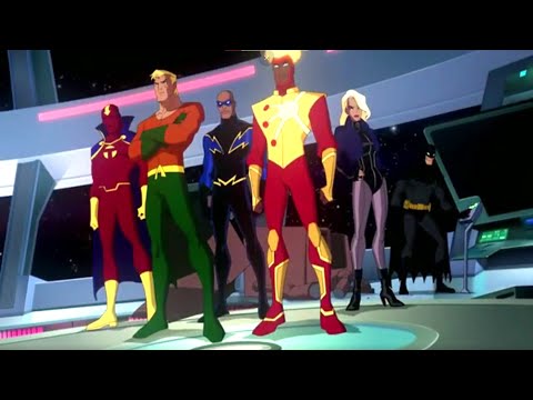 Batman's Team vs Superwoman And Made men - Justice League: Crisis On Two Earths