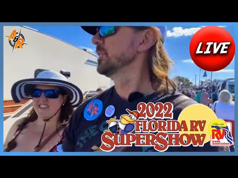 LIVE 2022 Florida RV Supershow Tampa