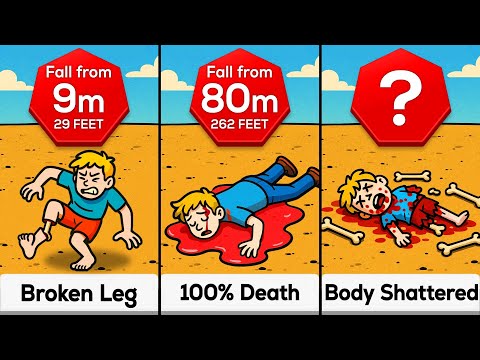 Comparison: You Falling From Every Height